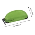 thumbnail image 2 of 6.7*3.1 Inch Sunglasses Case, Portable Zipper Eyeglasses Case for Men Women, Hard Shell Protective Case Fits Safety Glasses Goggles 3D Reading Glasses for Travel Bag, 2 of 5