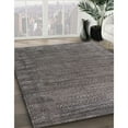 thumbnail image 3 of Ahgly Company Machine Washable Indoor Rectangle Industrial Modern Gray Area Rugs, 2' x 3', 3 of 7