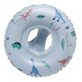 thumbnail image 2 of koolsoo Infant Pool Float Swimming Trainer Inflatable Thicken Baby Pool Float Blue Dinosaur Seat, 2 of 9