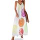 thumbnail image 1 of Vestido sin mangas de fósiles de colores Falda de verano Vestidos de ceremonia Ropa de mujer Vestidos para fiesta de boda, 1 of 7