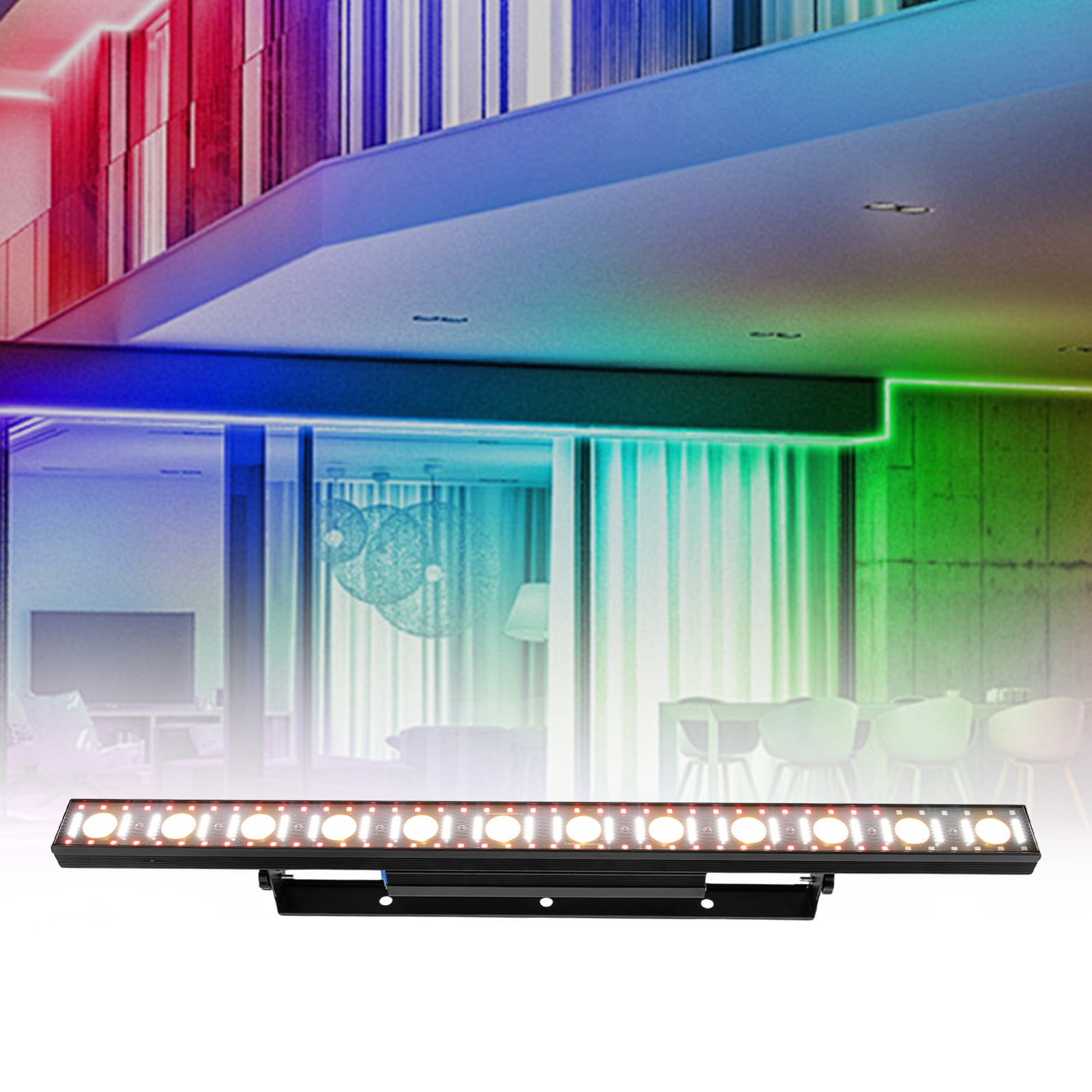 120w 3 in 1 DMX 40" Stage Light Bar LED RGB Beam Wash Light Bar DJ Wash Light