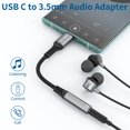 thumbnail image 2 of Adaptador USB tipo C a conector hembra para auriculares de 3,5 mm, paquete de 2, 2 of 6