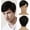 Black1, variant on Mens Short Black Wig Synthetic Hair Wigs Halloween Daily Party Wig for Male Guy