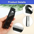 thumbnail image 5 of Vocoste Portable Travel Foldable Hair Brush Hair Comb for Curly Wet Dry Hair Black, 5 of 6