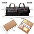thumbnail image 3 of Zee Leather – Men’s Leather Black Briefcase Business Handbag Messenger Bags Male Vintage Shoulder Bag Large Laptop Travel Bags, 3 of 34