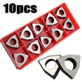 thumbnail image 1 of 10Pcs Mw0804 Carbide Shim Trigon for Wnmg0804 Insert Turning Tool Holder Boring, 1 of 8
