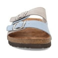 thumbnail image 3 of White Mountain Womens Hippy Slip On Leather Slide Sandals, 3 of 7