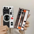thumbnail image 4 of Retro Camera Circuit Board Phone Case For Samsung Galaxy S24 S23 Ultra S22 S20 Plus S21 FE Clear Cases Music Tapes Cover Fundas, 4 of 5