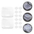 thumbnail image 2 of 50pcs Earrings Holder Accessory Organizer Transparent Sewing Beads Organizer, 2 of 8