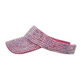 thumbnail image 3 of GDREDA Men's Lightweight Baseball Cap for Running Fashion Women Leopard Print Sun Protection Topless Baseball Visor Cap，Hot Pink, 3 of 4