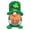 E, variant on Beautynvta St. Patrick's Day Gnome Plush Decoration, Green Glitter Faceless Doll with Sequins Hat, Irish Festival Dwarf Ornaments for Home and Office Decor