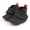 Black, variant on Kureaily Baby Booties Winter Warm Striped Boots For Soft Sole First Shoes Cozy Comfortable Toddler Footwear 0-6 Months