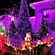 thumbnail image 3 of Luces solares navideñas JMEXSUSS, color morado, 400 LED, 46 m, paquete de 2, 3 of 8