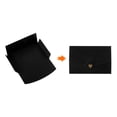 thumbnail image 4 of REGALWOVEN Mini Envelopes, Small Holders Retro Gold Heart Business Envelopes for Weddings Black, 4 of 6