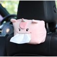 thumbnail image 1 of Cute Unicorn Car Tissue Box, Cartoon Animal Auto Tissue Holder for Car Seat Decoration & Organizer, 1 of 7