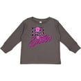 thumbnail image 3 of Inktastic Big Sister with Polka Dots Girls Long Sleeve Toddler T-Shirt, 3 of 5