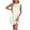 *4-White, variant on VBVC Women's Sleeveless Crew Neck Tunic Dress,Ladies Crochet Trim Loose Fit Casual Beach Cover Up,Summer Vacation Daily Wear For Women,Blue,S-2XL
