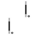 thumbnail image 2 of Naiovety Extensión de grifo, manguera de goma, lavabo de tocador antisalpicaduras, baño, cocina Universal, accesorios de giratorios alargados Negro 30cm 2piezas Naiovety CBP165369, 2 of 6