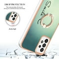 thumbnail image 5 of TECH CIRCLE For Galaxy A54 5G Case with Stand,360 Rotatable Shiny Ring Holder Kickstand Soft TPU Girls Women Case Shockproof Protective Phone Case for Samsung Galaxy A54 5G 6.4" 2023,Smile, 5 of 6