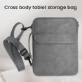 thumbnail image 2 of Sac de Rangement pour Tablette Bandoulière Sac à Main pour Ordinateur Portable Doublure Intérieure Anti-Chute Utilisé pour Plusieurs Modèles 13 en-Rose, 2 of 6