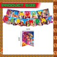 thumbnail image 4 of Pancarta de feliz cumpleaños de Super Mario, decoración para fiesta, bandera de Mario, pancarta para baby shower, regalos para niños, suministros de decoración para fiestas, 4 of 5