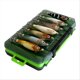 thumbnail image 3 of 14Pcs Luminous Wooden Shrimp Set Squid Hook Sea Fishing, 3 of 5