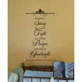 thumbnail image 2 of Nursery Décor Read a Story Kiss Me Goodnight Baby Wall Decals Poem, 23x13-Inch Geyser Blue, 2 of 3