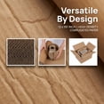 thumbnail image 3 of Raindrops 1Pack Beige Corrugated Cardboard Roll for Packing and Shipping 12x197 Inches, 3 of 6
