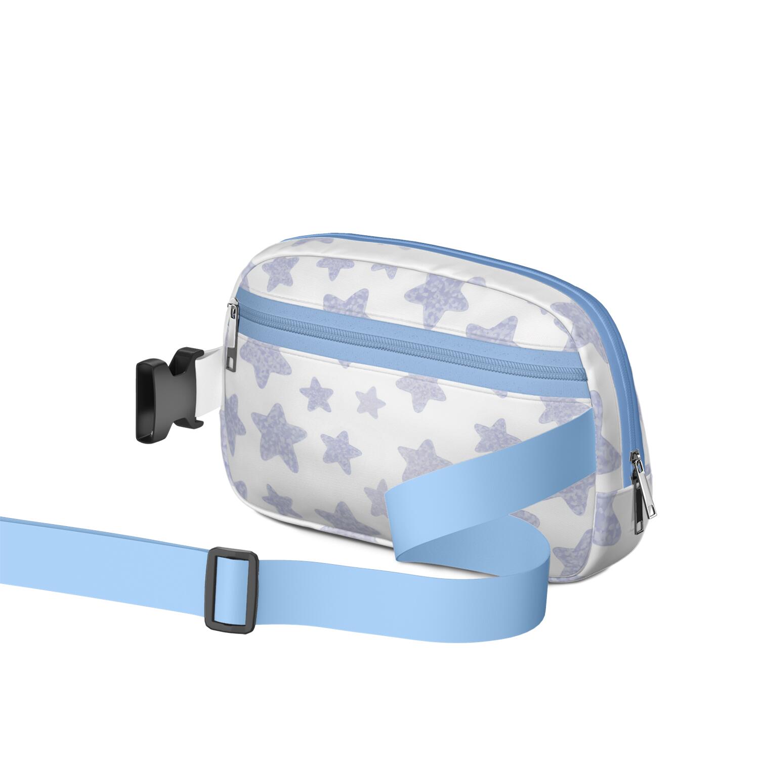 Cross Body Bag for Men&Women Waist Bag & Hip Bum Bag with Adjustable Strap for Outdoors Workout Traveling Starfish Sporty Waist Pack