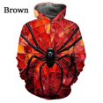thumbnail image 3 of Nueva llegada Sudadera con capucha con estampado 3D de araña para hombre, sudaderas casuales con personalidad, sudaderas con capucha de estilo hip hop para hombre, 3 of 5