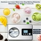 thumbnail image 2 of Máquina para hacer helados Homtone 2.1 L con compresor y temporizador LCD, 2 of 9