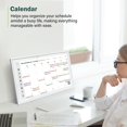 thumbnail image 4 of Planificador Inteligente con Pantalla Táctil RROSKY Calendario Digital 15.6", 4 of 9