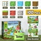 thumbnail image 2 of Bloques magnéticos Toylogy, 100 unidades, para niños y niñas mayores de 3 años, 2 of 9
