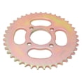 thumbnail image 4 of Rear Drive Sprocket, Glossy Finish Rear Chain Sprocket Standard Size 41 Tooth  For DIY ATV Light Motorcycle, 4 of 8