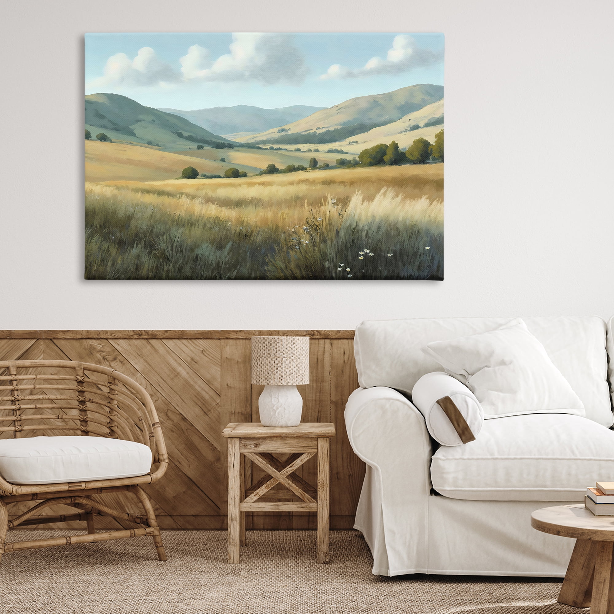 Stupell Industries Rolling Hills at Golden Hour Canvas Wall Art, design by Creative Studio