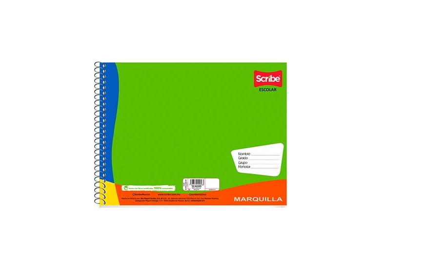 Paquete de 2 Cuadernos de Dibujo c/ Doble Espiral de 10 Hojas Block de