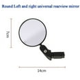 thumbnail image 4 of Bicycle Back Sight Reflector Adjustable Left Right Mirrors Bicycle Rear View Mirror Bike Cycling Wide Range, 4 of 17
