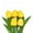 A4, variant on 10 Pack | 13" Single Stem Real Touch Tulips Artificial Flowers Wedding Bouquet Home Décor party