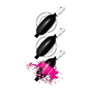 Black Bunker Splat Blaster Shooting Targets, 3 Pack