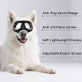 thumbnail image 4 of Gafas para Perro PETLESO para Razas Grandes, a Prueba de Viento y Anti-UV Negras, 4 of 9