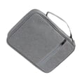 thumbnail image 1 of serony Bible Protective Case Casual Daypack with Compartment with polyester material,ensuring Handle Book Cover Gray, 1 of 6