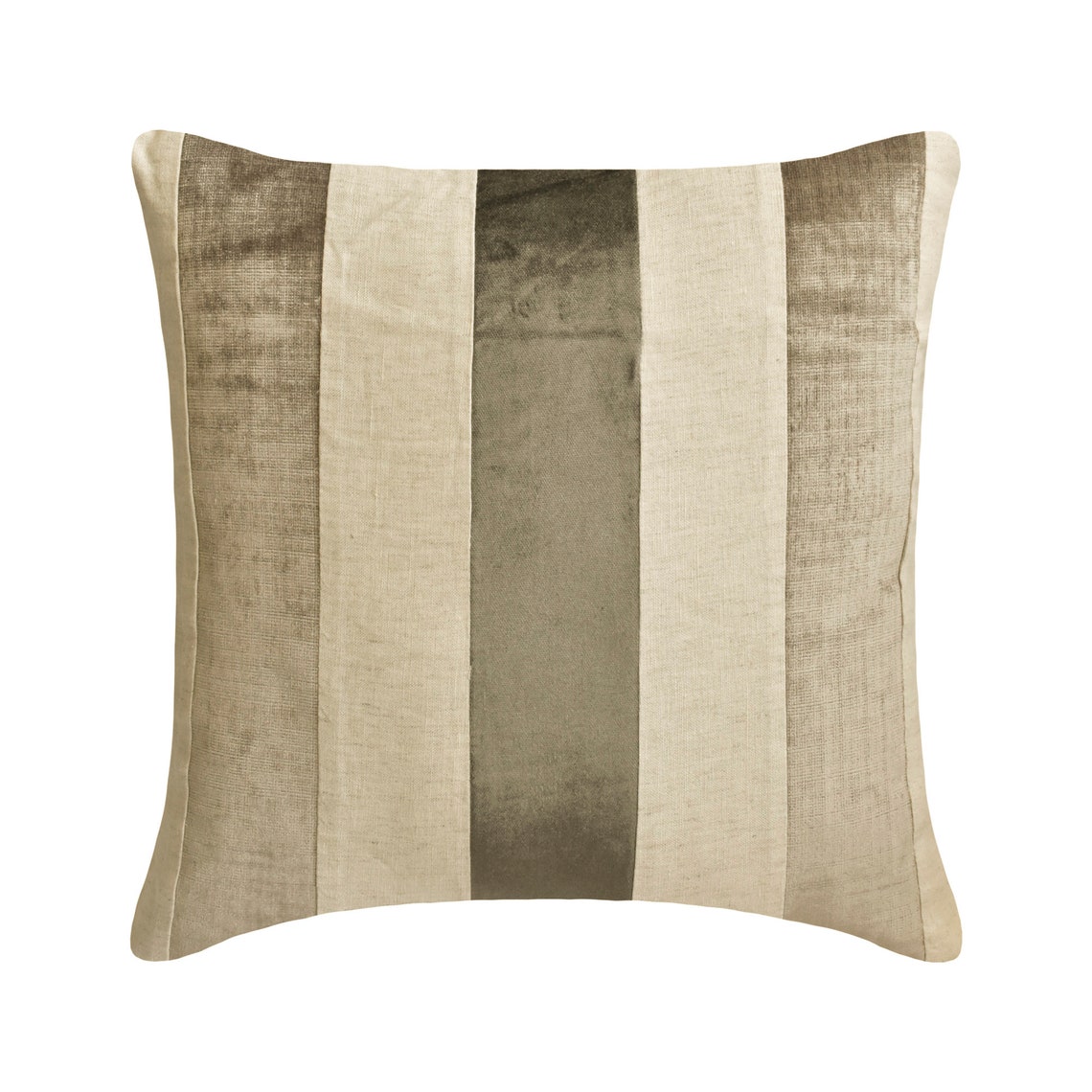 Free Next Day Delivery Brown Designer quilted Velvet Cushion Cover Pillow16x16"40x40cm Home