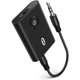 thumbnail image 1 of Transmisor/receptor Bluetooth 5.0, adaptador de audio TaoTronics 2 en 1 inalámbrico de 3,5 mm (baja latencia aptX, 2 dispositivos simultáneamente, para TV/sistema de sonido doméstico) Xemadio CJWUS-6213, 1 of 5