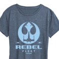 thumbnail image 3 of Star Wars - Rebel Fleet Flight Patch - Women's Short Sleeve Classic Fit Tee, 3 of 5
