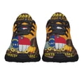 thumbnail image 5 of North Carolina Fall Thankful Grateful and Blessed Shoes Sneakers Black Size 3.5, 5 of 7