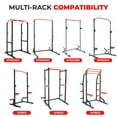 thumbnail image 7 of Sunny Health & Fitness Belt Squat Attachment for Power Racks and Cages, Full Body Workout – SF-XFA009, 7 of 7