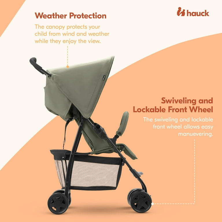 hauck Sport T13 Lightweight Compact Foldable Stroller Pushchair