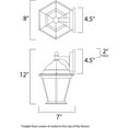 thumbnail image 5 of Maxim 1024 Builder Cast 12" 1 Light Wall Sconce, 5 of 5
