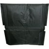 Nylon Seat Back Transport Chair - Black