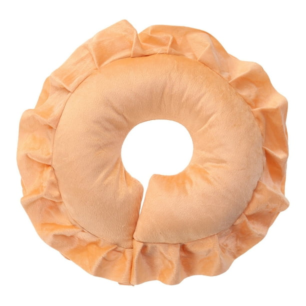 EeaseMX Almohada de algodón para masaje facial, ideal para salones de belleza y masajes (dorada)